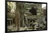 Ta Prohm Pagoda at Angkor Wat, Cambodia-Paul Souders-Framed Photographic Print