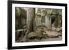 Ta Prohm Pagoda at Angkor Wat, Siem Reap, Cambodia-Paul Souders-Framed Photographic Print