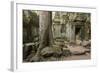 Ta Prohm Pagoda at Angkor Wat, Siem Reap, Cambodia-Paul Souders-Framed Photographic Print