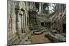 Ta Prohm Temple Dating from the Mid 12th to Early 13th Centuries-Jean-Pierre De Mann-Mounted Photographic Print