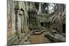 Ta Prohm Temple Dating from the Mid 12th to Early 13th Centuries-Jean-Pierre De Mann-Mounted Photographic Print