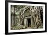 Ta Prohm Temple Dating from the Mid 12th to Early 13th Centuries-Jean-Pierre De Mann-Framed Photographic Print