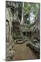 Ta Prohm Temple Dating from the Mid 12th to Early 13th Centuries-Jean-Pierre De Mann-Mounted Photographic Print