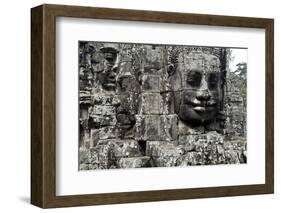 Ta Prohm Temple Dating from the Mid 12th to Early 13th Centuries-Jean-Pierre De Mann-Framed Photographic Print