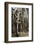 Ta Prohm Temple Dating from the Mid 12th to Early 13th Centuries-Jean-Pierre De Mann-Framed Photographic Print