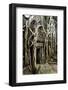 Ta Prohm Temple Dating from the Mid 12th to Early 13th Centuries-Jean-Pierre De Mann-Framed Photographic Print