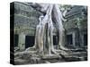 Ta Prohn, Angkor, Siem Reap, Cambodia, Indochina, Asia-Gina Corrigan-Stretched Canvas