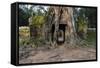 Ta Som Temple, Angkor Wat Temple Complex, Angkor, Siem Reap, Cambodia, Indochina-Stephen Studd-Framed Stretched Canvas