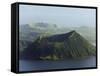 Taal Volcano, Lake Taal, Talisay, Luzon, Philippines, Southeast Asia-Kober Christian-Framed Stretched Canvas