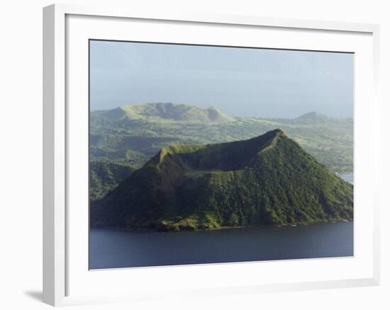 Taal Volcano, Lake Taal, Talisay, Luzon, Philippines, Southeast Asia-Kober Christian-Framed Photographic Print