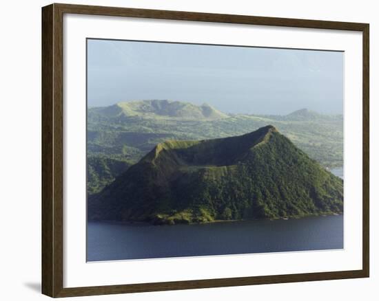 Taal Volcano, Lake Taal, Talisay, Luzon, Philippines, Southeast Asia-Kober Christian-Framed Photographic Print