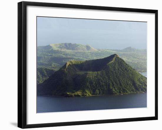 Taal Volcano, Lake Taal, Talisay, Luzon, Philippines, Southeast Asia-Kober Christian-Framed Photographic Print