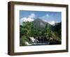 Tabacon Hot Springs and Volcan Arenal-Kevin Schafer-Framed Photographic Print