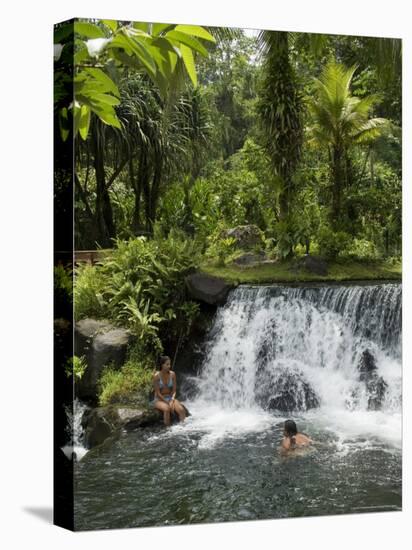 Tabacon Hot Springs, Volcanic Hot Springs Fed from the Arenal Volcano, Arenal, Costa Rica-R H Productions-Stretched Canvas