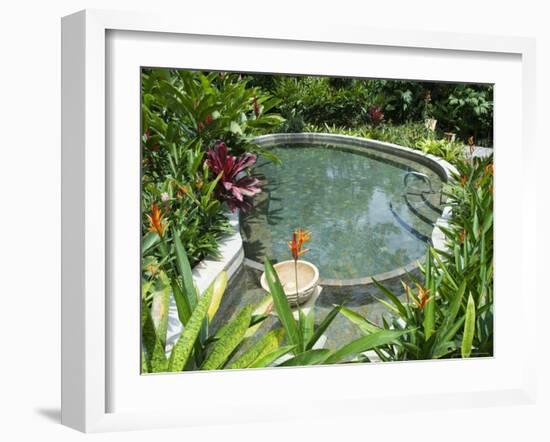 Tabacon Hot Springs, Volcanic Hot Springs Fed from the Arenal Volcano, Arenal, Costa Rica-R H Productions-Framed Photographic Print