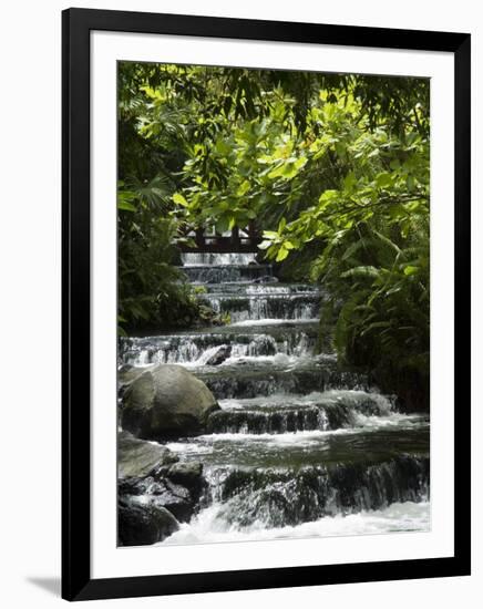 Tabacon Hot Springs, Volcanic Hot Springs Fed from the Arenal Volcano, Arenal, Costa Rica-Robert Harding-Framed Photographic Print