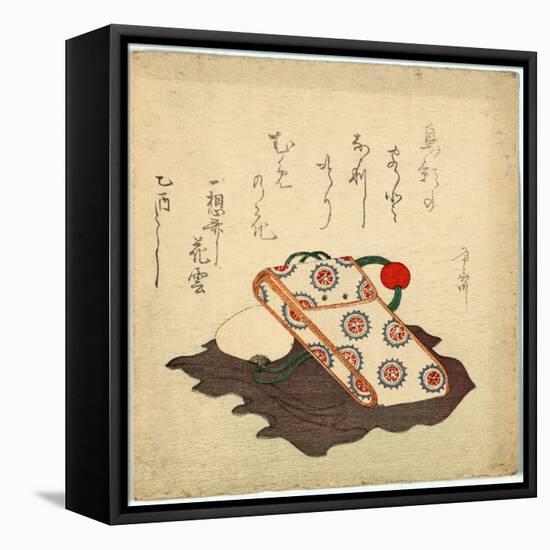 Tabakoire, Tobacco Pouch. Print Shows a Tobacco Pouch-null-Framed Stretched Canvas