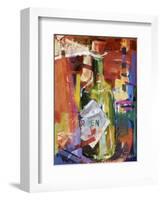 Tabasco Green-Amy Dixon-Framed Art Print