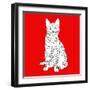 Tabby Cat-Anna Nyberg-Framed Art Print