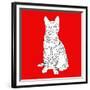 Tabby Cat-Anna Nyberg-Framed Giclee Print