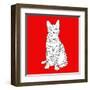 Tabby Cat-Anna Nyberg-Framed Giclee Print