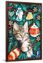 Tabby Christmas Kitten-Tony Todd-Framed Giclee Print