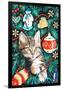 Tabby Christmas Kitten-Tony Todd-Framed Giclee Print