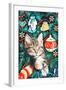 Tabby Christmas Kitten-Tony Todd-Framed Giclee Print