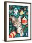 Tabby Christmas Kitten-Tony Todd-Framed Giclee Print