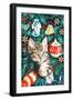 Tabby Christmas Kitten-Tony Todd-Framed Giclee Print