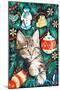 Tabby Christmas Kitten-Tony Todd-Mounted Giclee Print