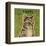 Tabby (grey) (square)-John W^ Golden-Framed Art Print