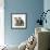 Tabby Kittens, Stanley and Fosset, 3 Months Old, Sitting Together-Mark Taylor-Framed Photographic Print displayed on a wall