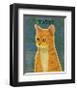 Tabby (orange)-John Golden-Framed Giclee Print