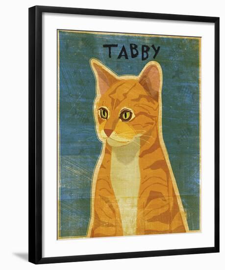 Tabby (orange)-John Golden-Framed Giclee Print