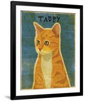 Tabby (orange)-John Golden-Framed Giclee Print