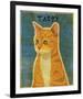 Tabby (orange)-John Golden-Framed Giclee Print