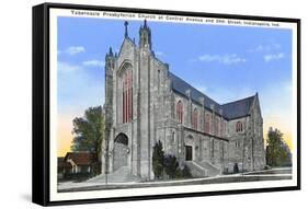 Tabernacle Church, Indianapolis, Indiana-null-Framed Stretched Canvas