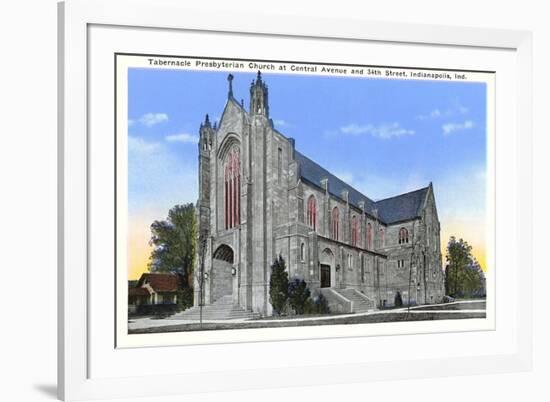 Tabernacle Church, Indianapolis, Indiana-null-Framed Premium Giclee Print