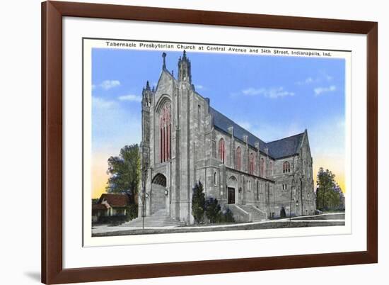 Tabernacle Church, Indianapolis, Indiana-null-Framed Premium Giclee Print