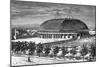 Tabernacle of the Grand Temple of the Mormons, USA, 19th Century-E Therond-Mounted Giclee Print
