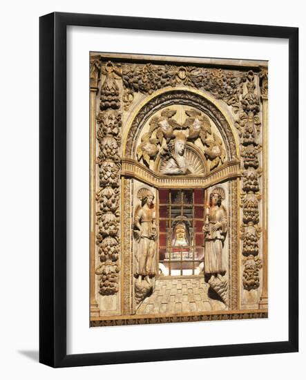 Tabernacle with Head of Saint Catherine of Siena, 1469-Giovanni Di Stefano-Framed Giclee Print