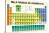 TABLA PERIODICA DE LOS ELEMENTOS (Periodic Table of Elements in Spanish Language) - Chemistry-Alejo Miranda-Stretched Canvas