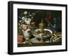 Table, 1611-Clara Peeters-Framed Giclee Print