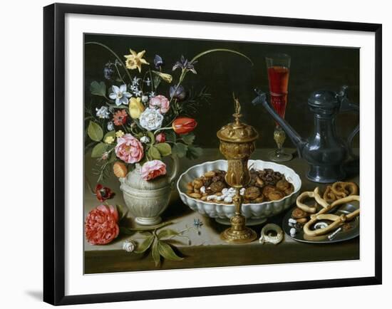 Table, 1611-Clara Peeters-Framed Giclee Print