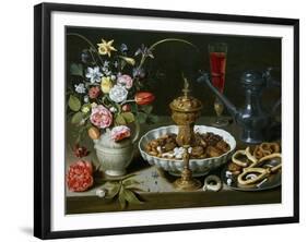 Table, 1611-Clara Peeters-Framed Giclee Print