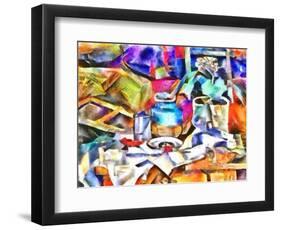 Table,2017-Alex Caminker-Framed Premium Giclee Print