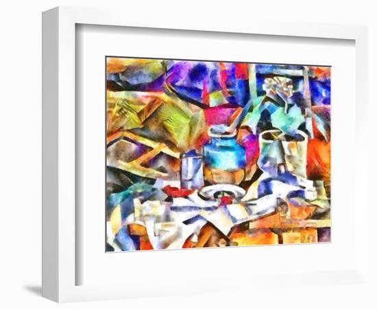 Table,2017-Alex Caminker-Framed Giclee Print