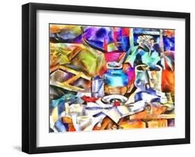 Table,2017-Alex Caminker-Framed Giclee Print