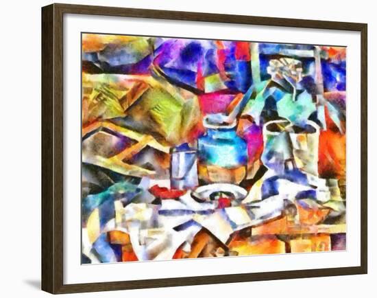 Table,2017-Alex Caminker-Framed Giclee Print